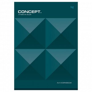 Тетрадь 60л., А4, клетка BG ""Monocolor. Corporate identity""