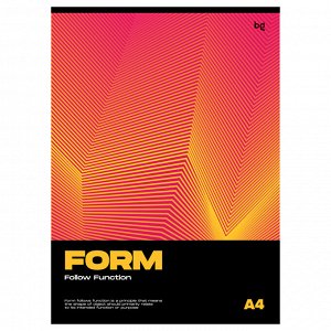 Тетрадь 80л., А4, клетка BG ""Monocolor. Form""