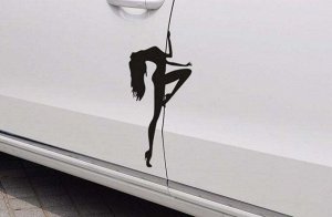 Наклейка светоотражающая "Танцующая девушка"
