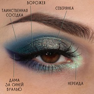 Нереида Рассыпчатые тени для век Sigil inspired Tammy Tanuka, тон "НЕРЕИДА", локация Беспокойное Море. 

 Техническая информация:

 Цвет: прекрасная бирюза. Преломление от зеленовато-голубого тона к с