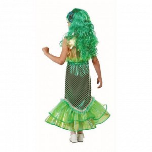 Детский карнавальный костюм «Русалочка», бархат, размер 28, рост 110 см