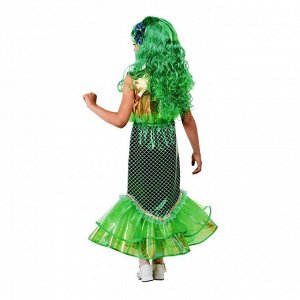 Детский карнавальный костюм «Русалочка», текстиль, размер 30, рост 116 см