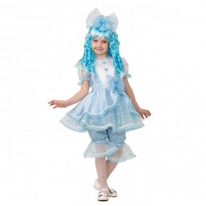 Карнавальный костюм «Мальвина», текстиль, размер 26, рост 10