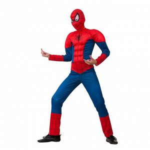 Детский карнавальный костюм «Человек-паук», размер 34, рост 128 см