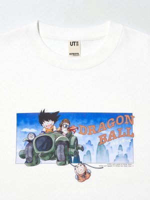 UNIQLO UT - хлопковый свитшот с принтом "Dragon Ball" - 00 WHITE