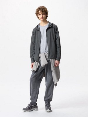 UNIQLO - толстовка Dry EX унисекс на молнии с защитой от UV-лучей - 01 OFFWHITE