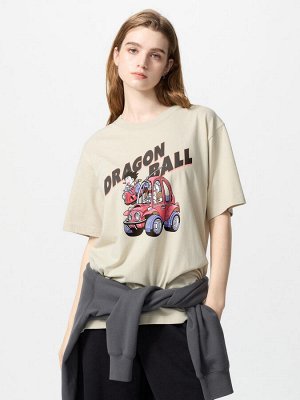 UNIQLO UT - хлопковая футболка с принтом "Dragon Ball" - 30 NATURAL