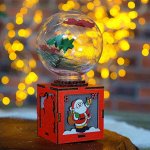 Декор с подсветкой &quot;Новогодний шар&quot; 7,5-7,5-14 см