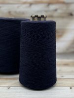 Пряжа для вязания 80 гр, Velox 10% кашемир 40% меринос  25% акрил 25% вискоза 1450м/100г Темно-синий