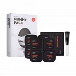SKIN1004 Антивозрастная лифтинг-маска с чёрным трюфелем 2г*8ш Zombie Beauty Mummy Pack&amp;Activator Kit