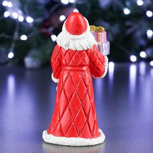 Фигура "Дед Мороз" красный, 7х6х14см