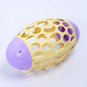 Развивающая игрушка - погремушка «Мяч овал», эластичный