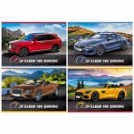 АЛЬБОМ ДЛЯ РИСОВАНИЯ НА СКОБЕ 40 ЛИСТОВ &quot;LUXURY AUTO&quot;