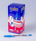 РУЧКА ШАРИКОВАЯ DOMINO D-102 0.7ММ СИНЯЯ