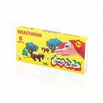 ПЛАСТИЛИН 6ЦВ 90Г КАЛЯКА