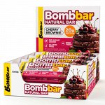 Батончик &quot;BOMBBAR&quot;  со вкусом Вишневый брауни 60г