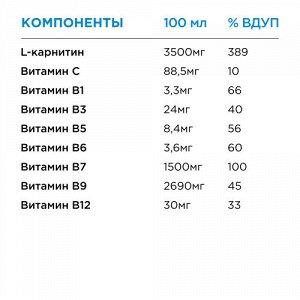 Bombbar L-carnitine 3500 100 мл