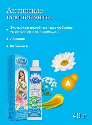 Крем детский Алиса