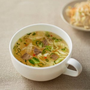 MUJI Oxtail Soup With Green Onions - супчик на говяжьем хвосте с зеленым луком