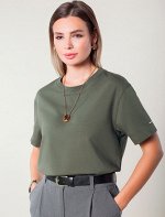 Футболка из премиального хлопка с эластаном