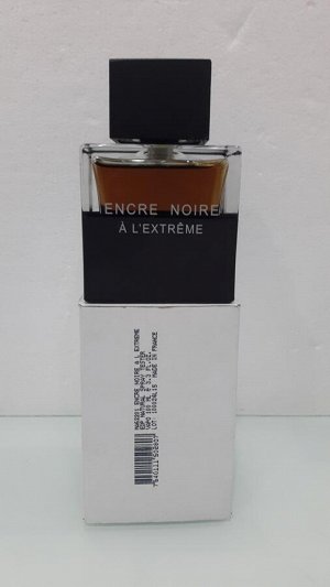 LALIQUE Encre Noire A L'Extreme pour homme men tester 100ml edp парфюмерная вода мужская мужская Тестер