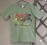 22266 Футболка мужская хаки Cowboy