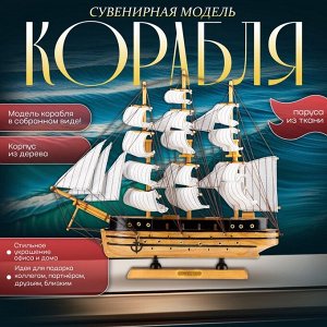 Сувенирная модель корабля «Искатель», 40x7x35см