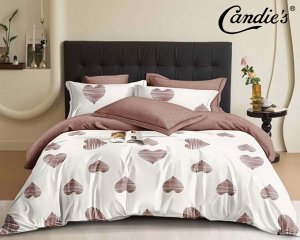 КПБ Life Коллекция: Candie's Life
Размер товара: 1.5 спальный, 2 спальный, Евро, Семейный
1.5 спальный: пододеяльник 150х220 см, простыня 160х220 см, наволочка 70х70 см - 2 шт.
2 спальный: пододеяльни