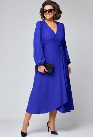 Платье EVA GRANT 7135 электрик