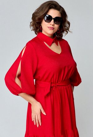 Платье EVA GRANT 7327 красный