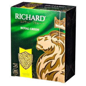 Чай RICHARD 'ROYAL GREEN' 100 пакетиков 1/6