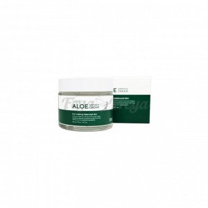 TENZERO WATERY ALOE AMPOULE CREAM 2X 70g Ампульный крем с экстрактом алоэ вера 70гр
