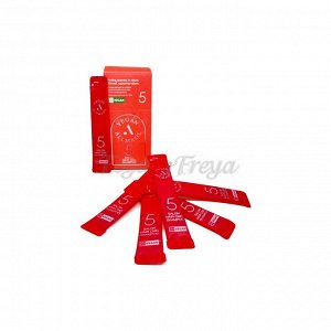 ALLMASIL 5 SALON HAIR CMC SHAMPOO STICK POUCH 8ml Восстанавливающий шампунь с аминокислотами 8мл