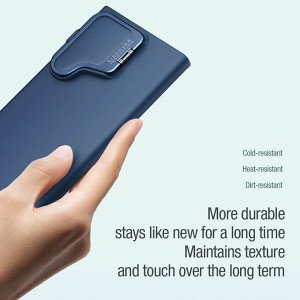 Чехол Nillkin CamShield Silky Prop Silicone Case для Galaxy S24 Ultra