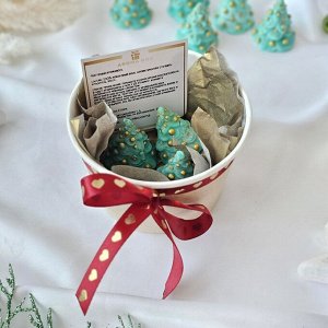 Фигурный аромавоск мелтс wax melts с ароматом Новогодняя Ель