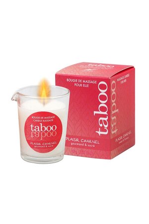 Массажное аромамасло для женщин RUF Taboo Плотское удовольствие(Plaisir charnel), цветок какао, 60мл