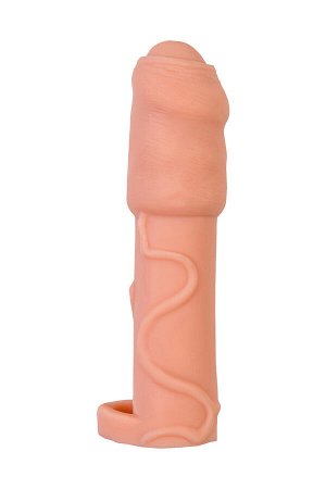 Насадка на пенис XLover by TOYFA для увеличения размера, TPE, телесный, 16 см