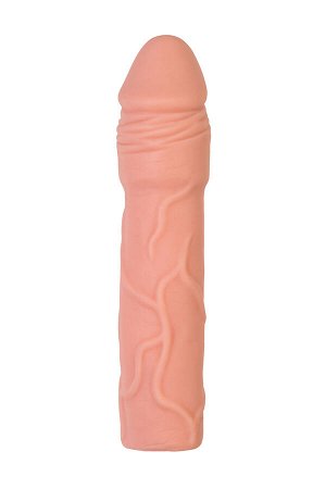 Насадка на пенис XLover by TOYFA для увеличения размера, TPE, телесный, 19 см