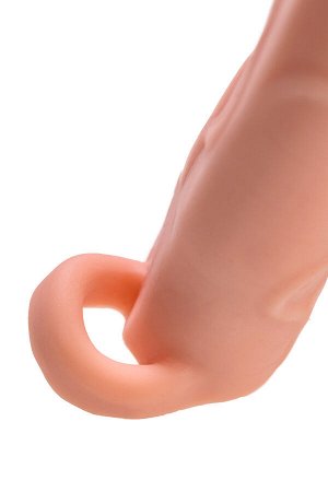 Насадка на пенис XLover by TOYFA для увеличения размера, TPE, телесный, 19 см