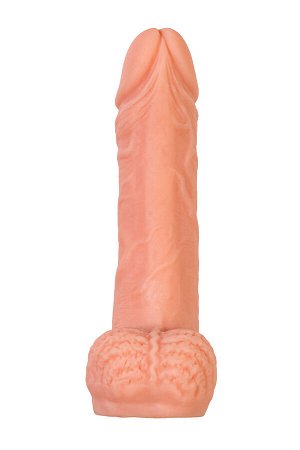 Насадка на пенис XLover by TOYFA для увеличения размера, с мошонкой, TPE, телесный, 16 см