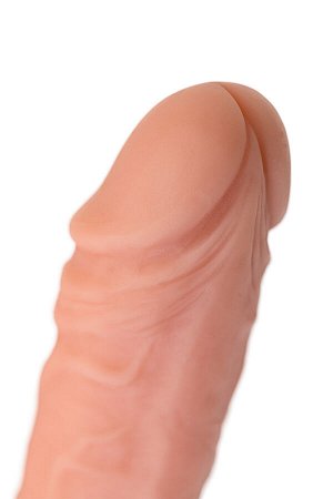 Насадка на пенис XLover by TOYFA для увеличения размера, с мошонкой, TPE, телесный, 16 см