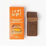Батончик &quot;Карамельныи&quot; в шоколаде Без глютена, 45 г Raw to go