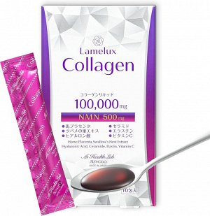 AISHODO Lamelux Collagen - морской коллаген-желе с NMN и плацентой