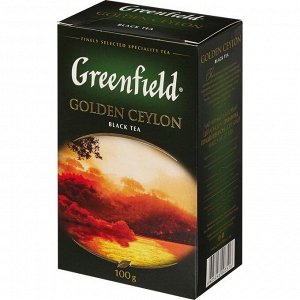 Чай черный Greenfield Golden Ceylon [100г, Россия]