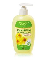 Iris Гель-интим с ЧЕРЕДОЙ и D-ПАНТЕНОЛОМ с дозатором Iris НАРОДНАЯ АПТЕКА  250мл