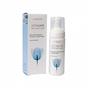 Liv Delano Мусс для интимной гигиены с пребиотиком ультрамягкий Intimate 150мл