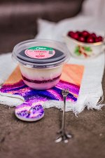 Трайфл с вишневым конфи