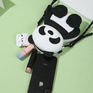 Сумка Детская сумка с ярким рисунком, изготовлена из плотного силикона, что обеспечивает прочность и долговечность.
Вместительное внутреннее отделение подходит для различных мелочей и закрывается на м