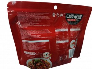 Рис быстрого приготовления “Kouda Mifan” со вкусом тушёной свинины в тайваньском соусе 155гр