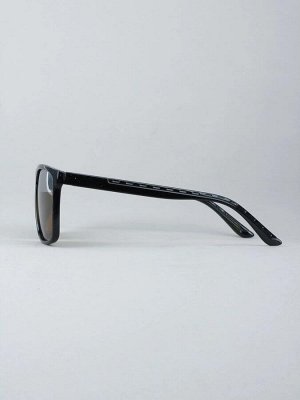 Очки для водителей антифары BOSHI JS4029 Черный Зеркальный-Коричневые линзы